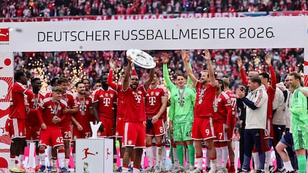 Bayern Múnich y Luis Díaz hicieron historia en Alemania: goleada, récord europeo y fiesta total en la Bundesliga