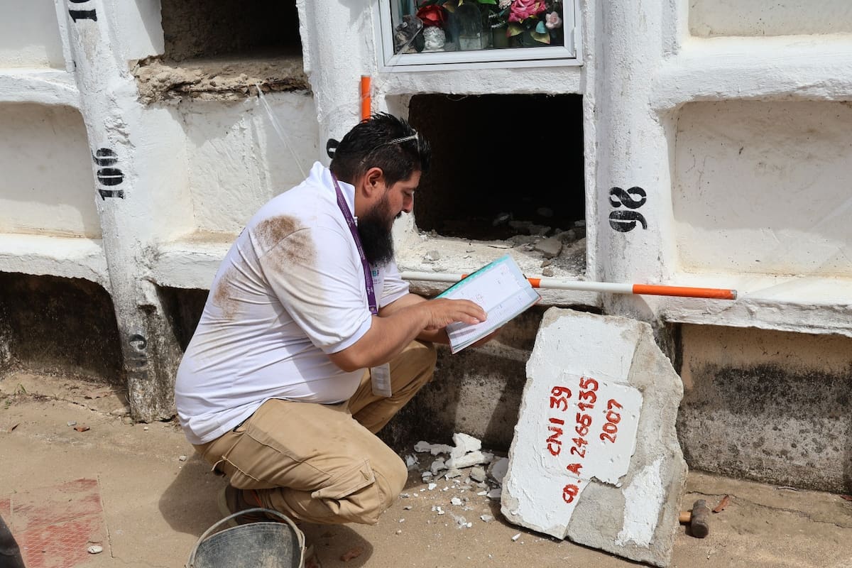 La Unidad de Búsqueda recuperó 13 cuerpos durante la tercera fase de intervención forense en el Cementerio Católico Central de Aguachica, en el sur del Cesar.
Suministrada/Vanguardia