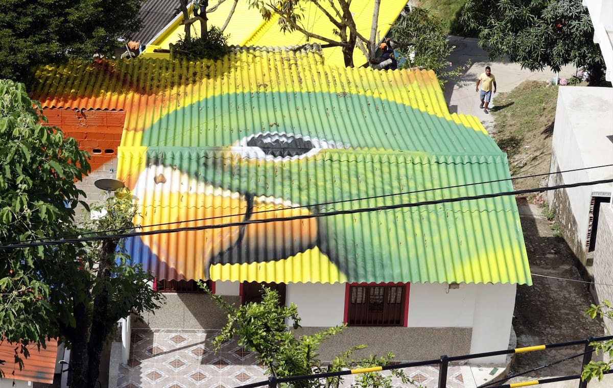 Usiacurí, un colorido lienzo a cielo abierto en el caribe colombiano