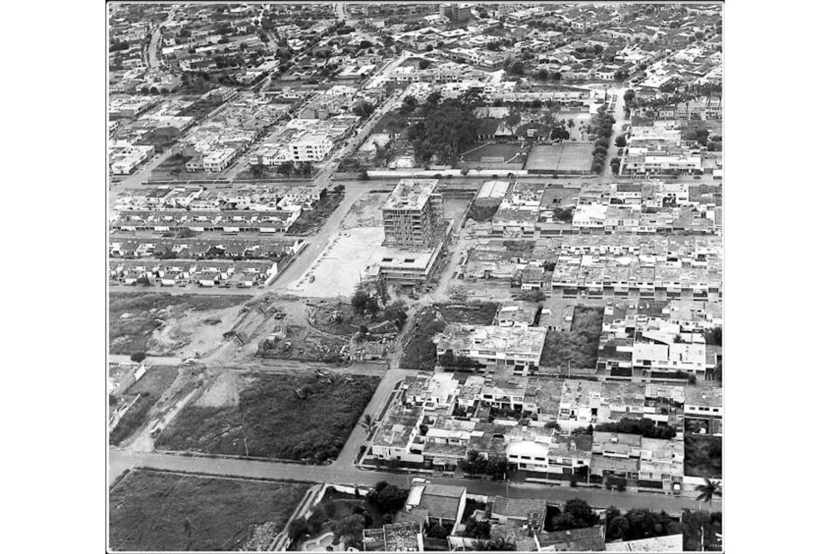Así se veía la zona de Cabecera hace varias décadas.