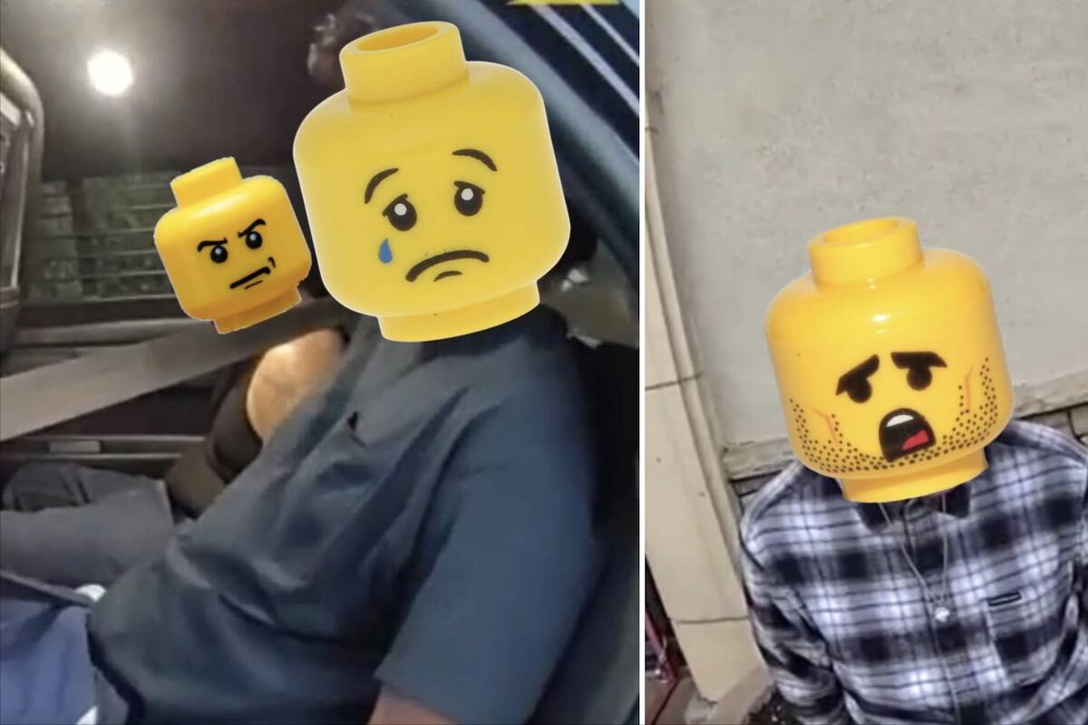 Los mugshots que ha dado esta nueva ley en una ciudad de California se han vuelto virales. Tomada de X / VNAGUARDIA