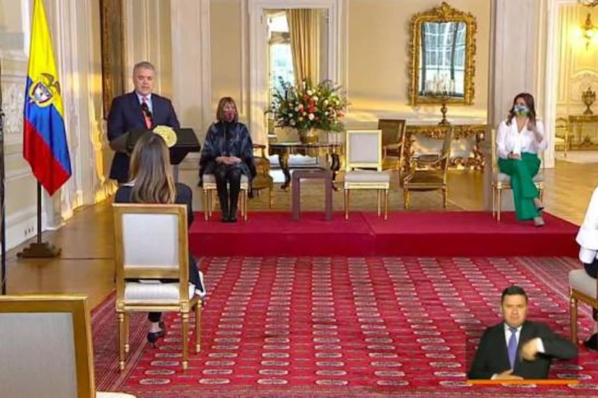 El presidente Iván Duque promulgó cadena perpetua en Colombia. Colprensa/VANGUARDIA