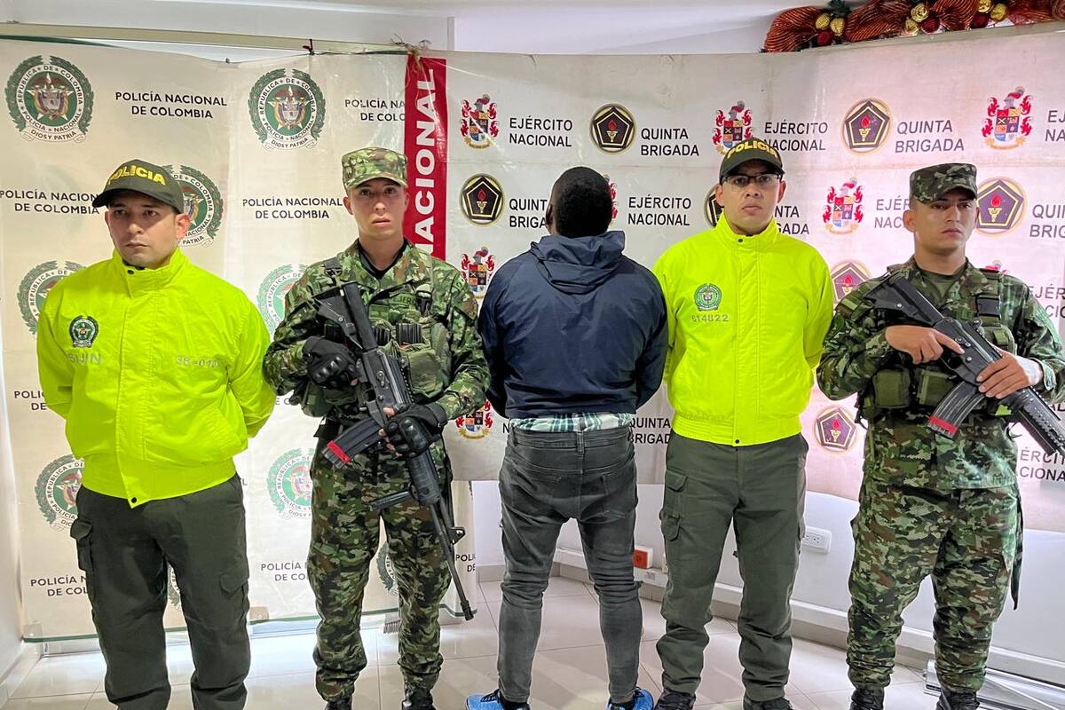 Cae presunto cabecilla del Clan del Golfo en Santander