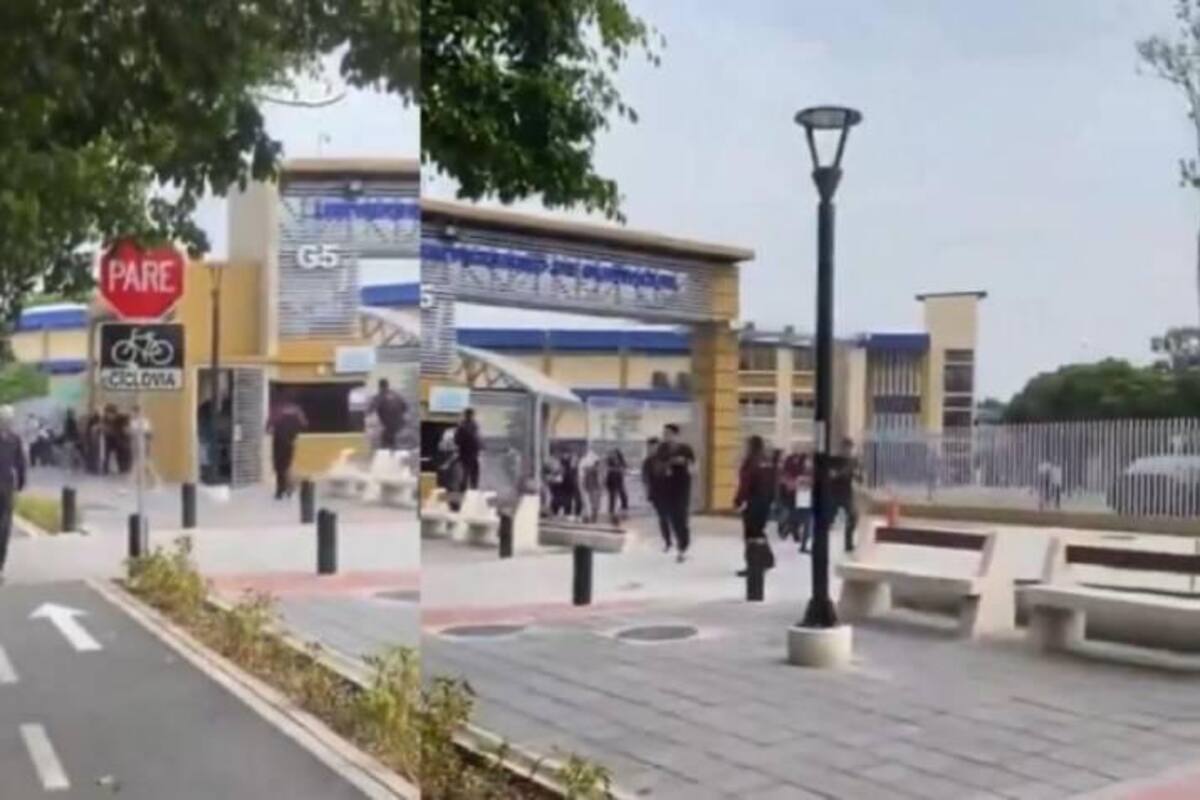 Delincuentes ingresan armados a universidad de Ecuador e intentan secuestrar a estudiantes Redes sociales / VANGUARDIA