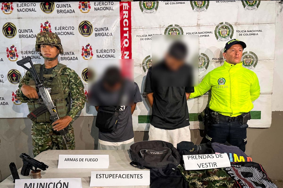 Caen dos presuntos ladrones de fincas en Santander: los sorprendieron cuando irían a cometer otro hurto