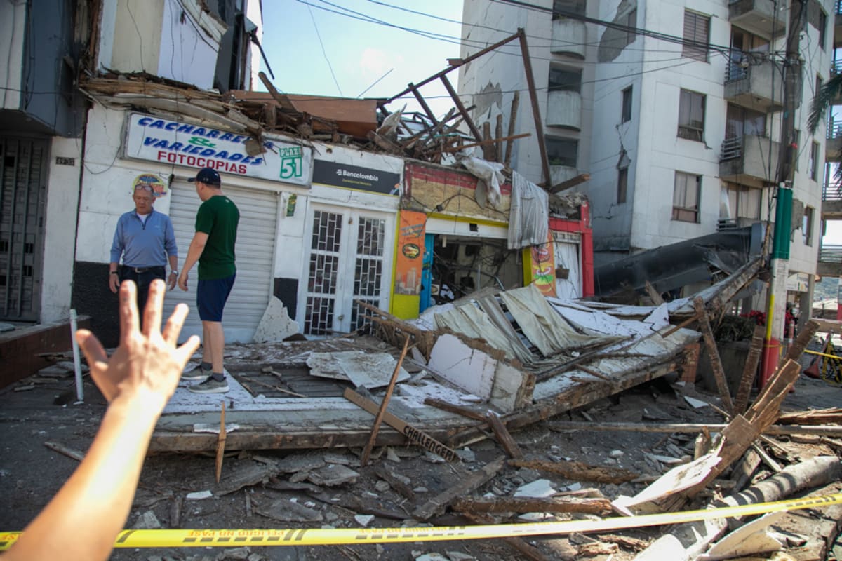 CAF dona US$500.000 a Colombia para atender emergencia tras terremoto de magnitud 7,4. Imagen de EFE