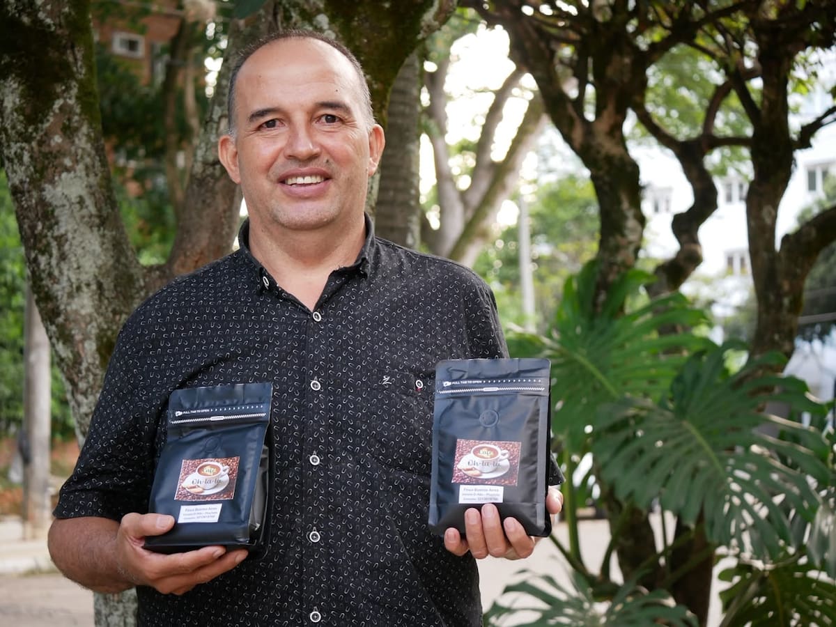 Oh La La, el emprendimiento familiar que cultiva café en Santander