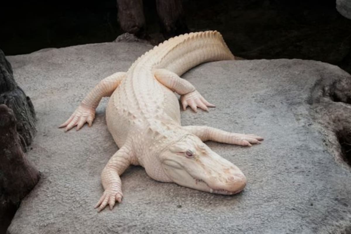 Claude, un caimán albino, se hizo tan popular que fue considerado la mascota no oficial de San Francisco, Estados Unidos.