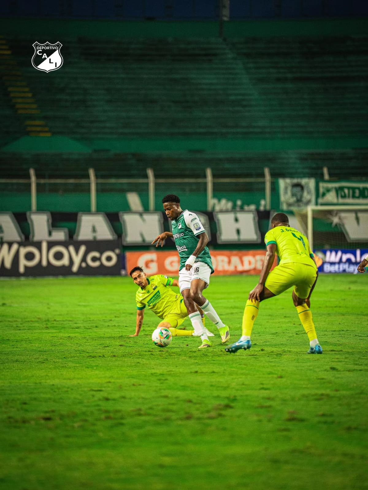 Deportivo Cali venció a Atlético Bucaramanga en la segunda fecha del Grupo A de la fase 1A de la Copa BetPlay. Foto: Deportivo Cali.
