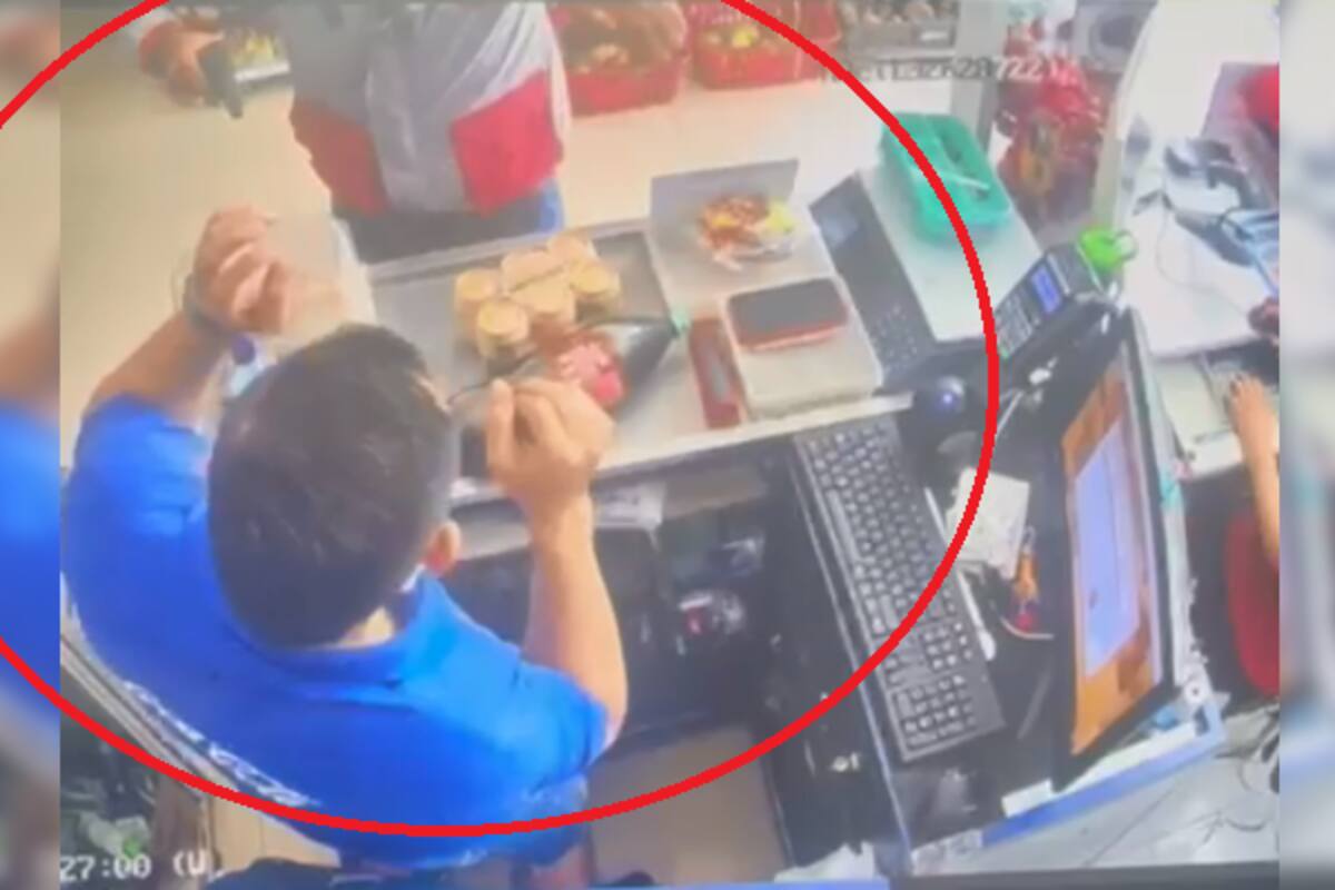 Cámaras de seguridad capturaron el momento del asesinato de Sergio Andrés Suárez Ortiz.