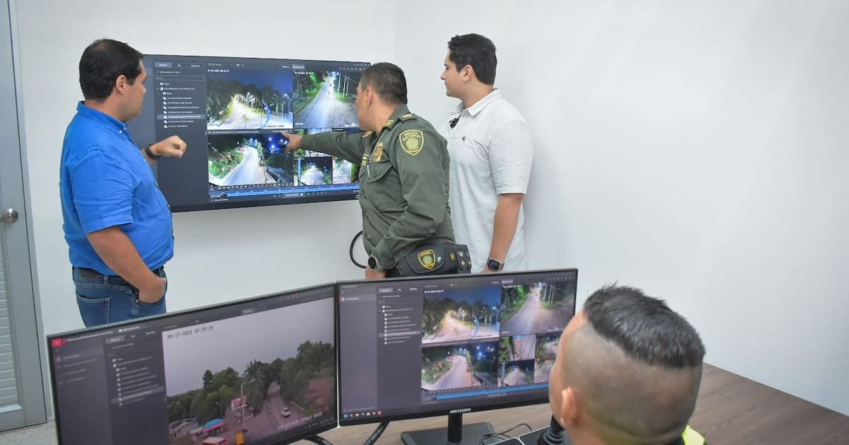 Solo 26 cámaras del sistema de videovigilancia de Barrancabermeja pueden visualizarse actualmente, según la Policía del Magdalena Medio.
Suministrada/Vanguardia