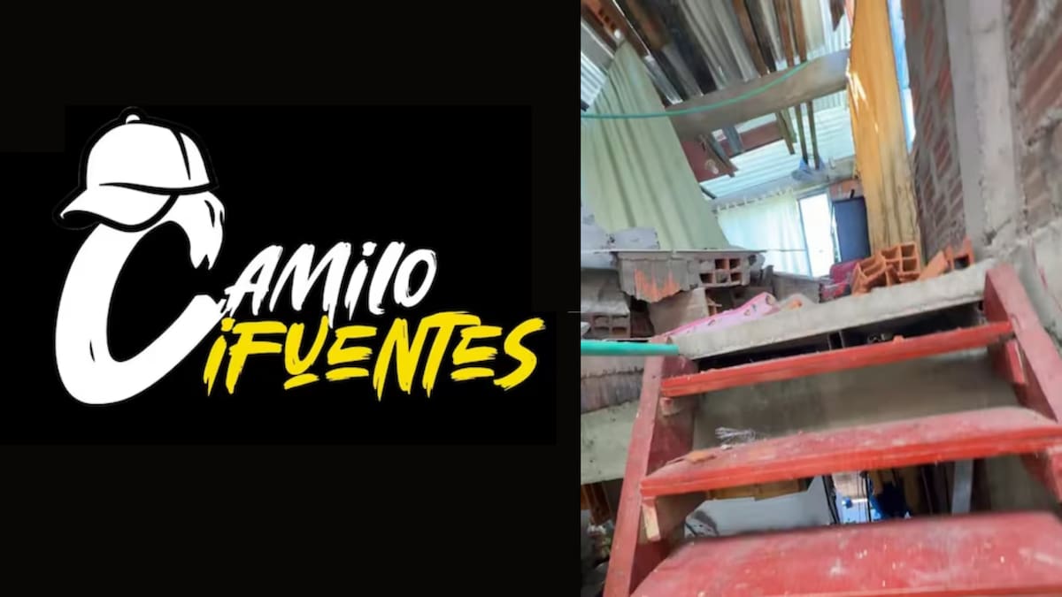 Camilo Cifuentes mostró las afectaciones del terremoto para su familia Foto: Tomada de redes sociales (@camilocifuentes962)