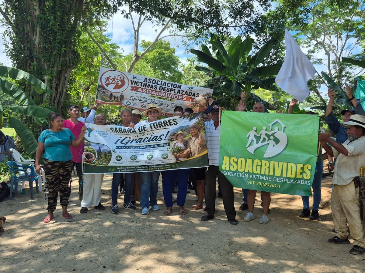Organizaciones campesinas de Sabana de Torres esperan que los predios recuperados por la Agencia Nacional de Tierras sean destinados a proyectos agrícolas y de producción de alimentos.
Suministrada/Vanguardia