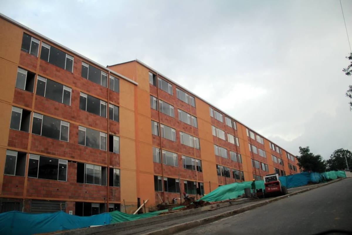 Vista panorámica del norte de Bucaramanga, donde se están ejecutando varios proyectos de vivienda de interés social o prioritaria, como Campo Madrid y Betania, entre otros. (Foto: Javier Gutiérrez / VANGUARDIA LIBERAL)