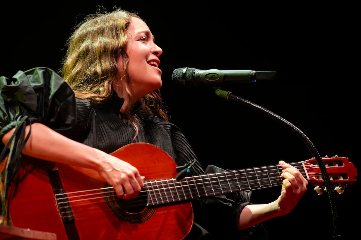 La cantante Natalia Lafourcade.
Foto: EFE.