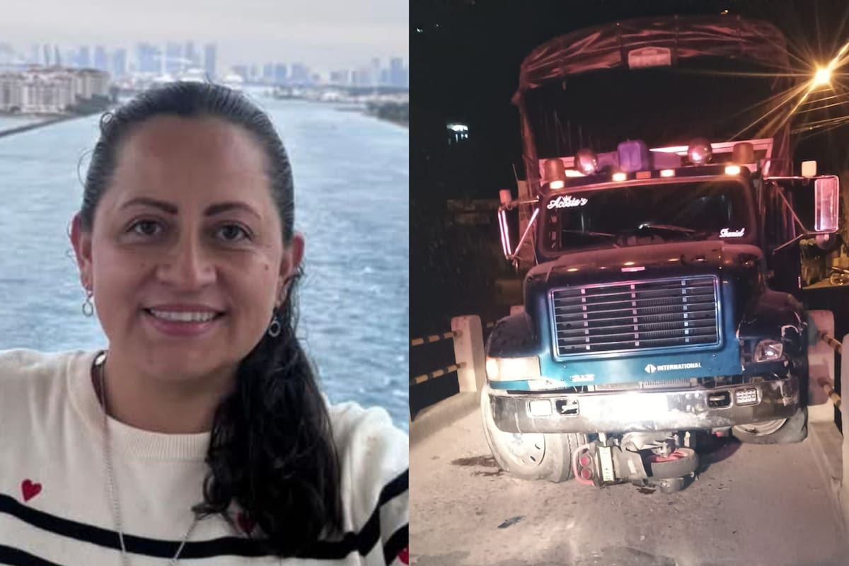 Candidata al Concejo en Santander murió arrollada por un camión en San Gil.
Foto: Cortesía.