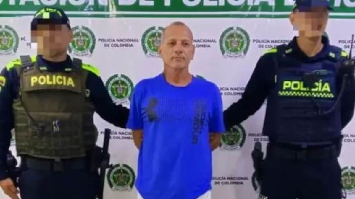 Víctor Hugo Moreno Bandeira, candidato a la Cámara de Representantes, capturado en flagrancia en Leticia, Amazonas.
Foto: cortesía.