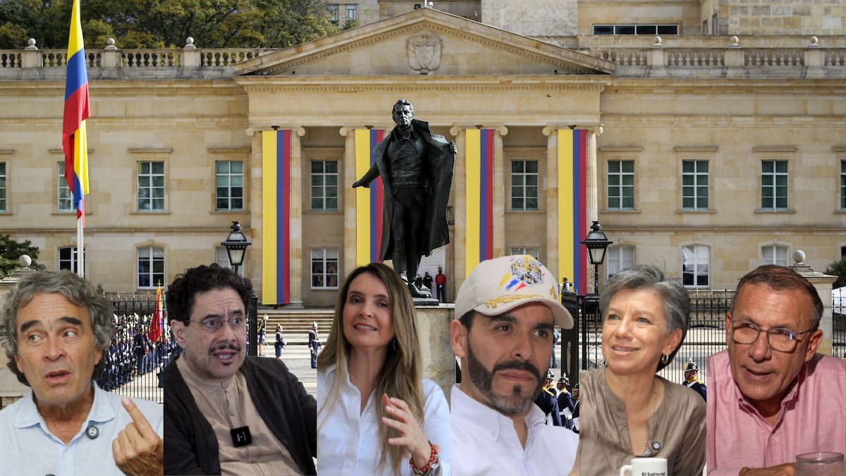 Sergio Fajardo, Iván Cepeda, Paloma Valencia, Abelardo de la Espriella, Claudia López y Roy Barreras, fueron citados por varias empresas y organizaciones del sector salud. // Fotos: Colprensa y El Universal