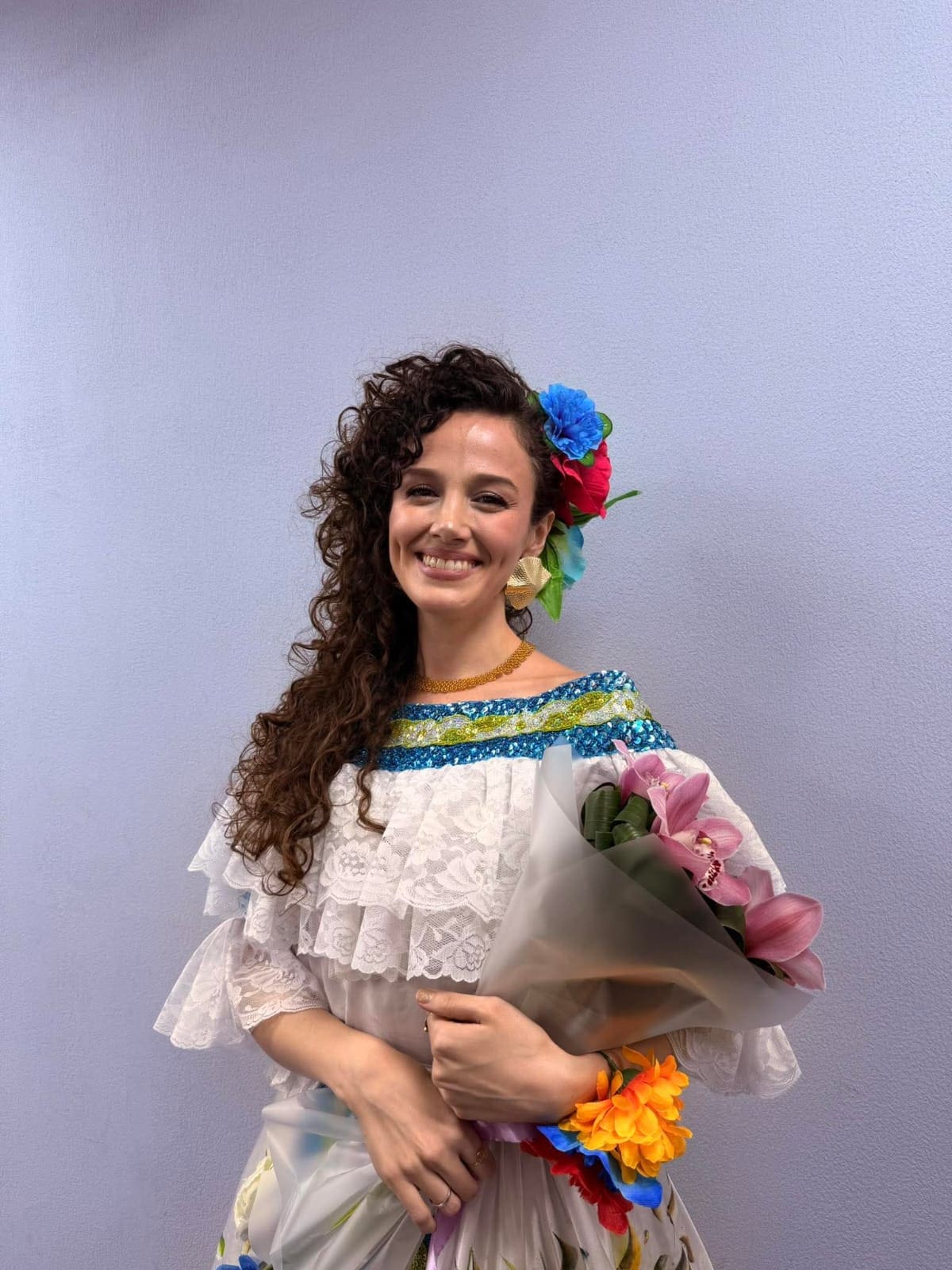 La santandereana Giselle Bonilla Pedraza disputa este martes la final del concurso 'Camino a Yalta' en Moscú. Las votaciones del público están abiertas a través de Telegram.