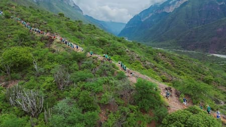 Cañón del Chicamocha: el desafío extremo que pone a prueba a los mejores corredores del mundo