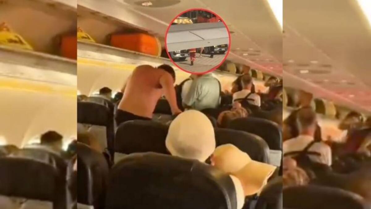 Un pasajero ruso causó caos en pleno vuelo.