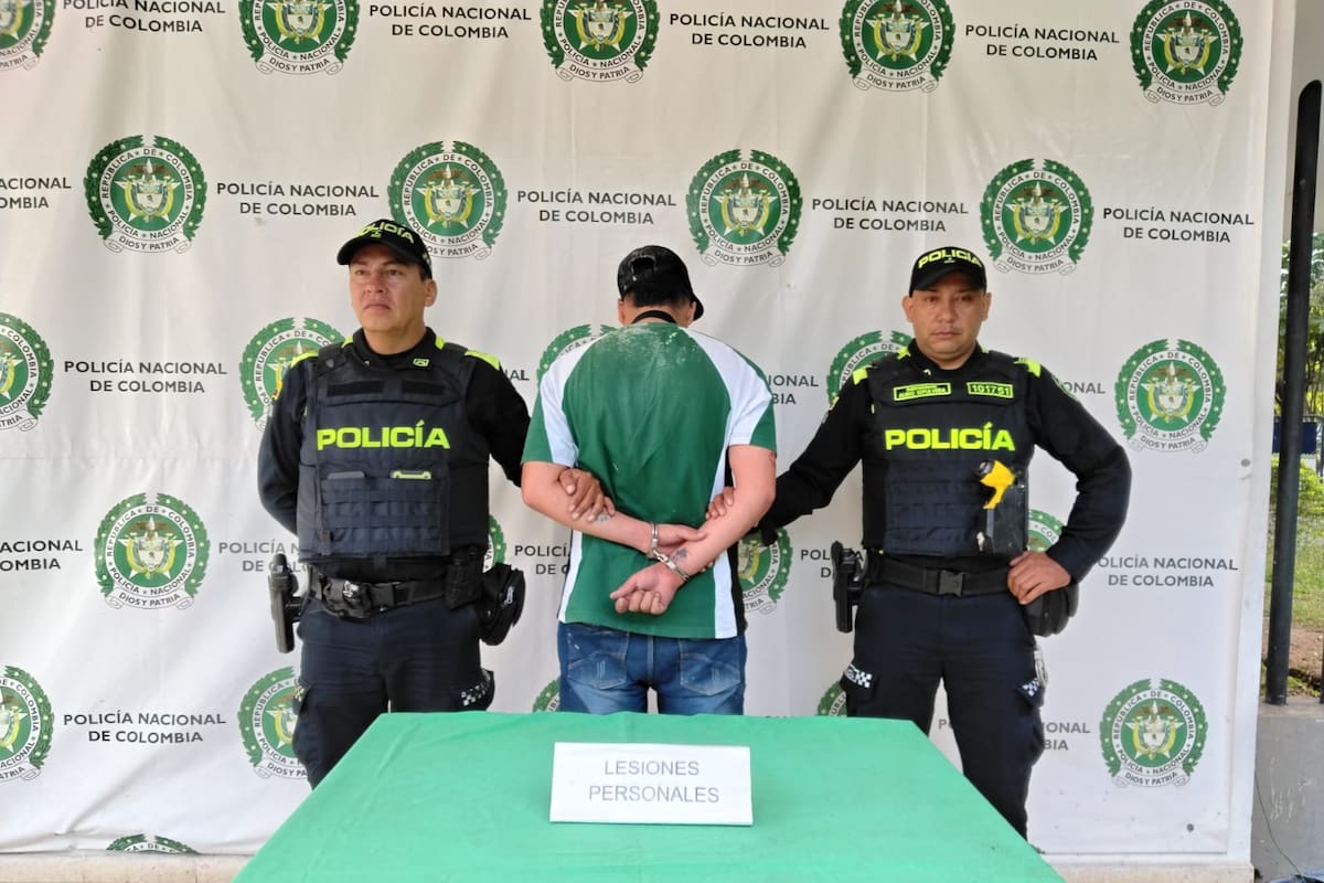 Joven fue apuñalado al defender a una mujer de una agresión en Bucaramanga; presunto atacante fue capturado.
Foto: cortesía.