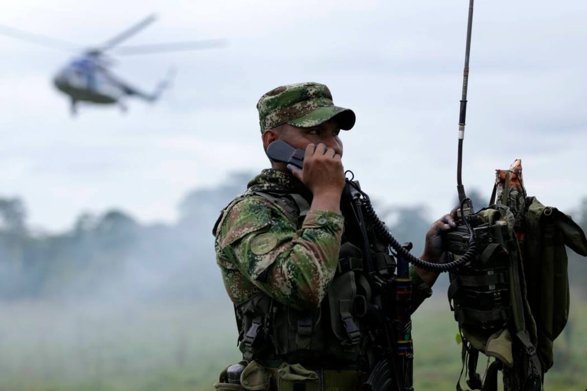 La captura fue efectuada por tropas del Batallón de Alta Montaña Número Nueve, adscrito a la Novena Brigada del Ejército. (Foto: Archivo / VANGUARDIA LIBERAL)