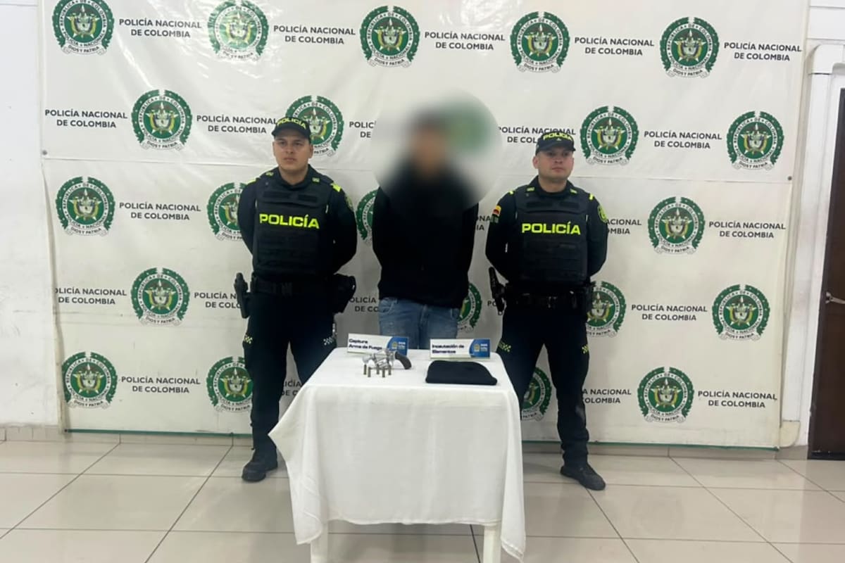Capturado alias 'Breiner', señalado hombre de confianza de 'Italiano' y presunto sicario de 'Los del Sur'.