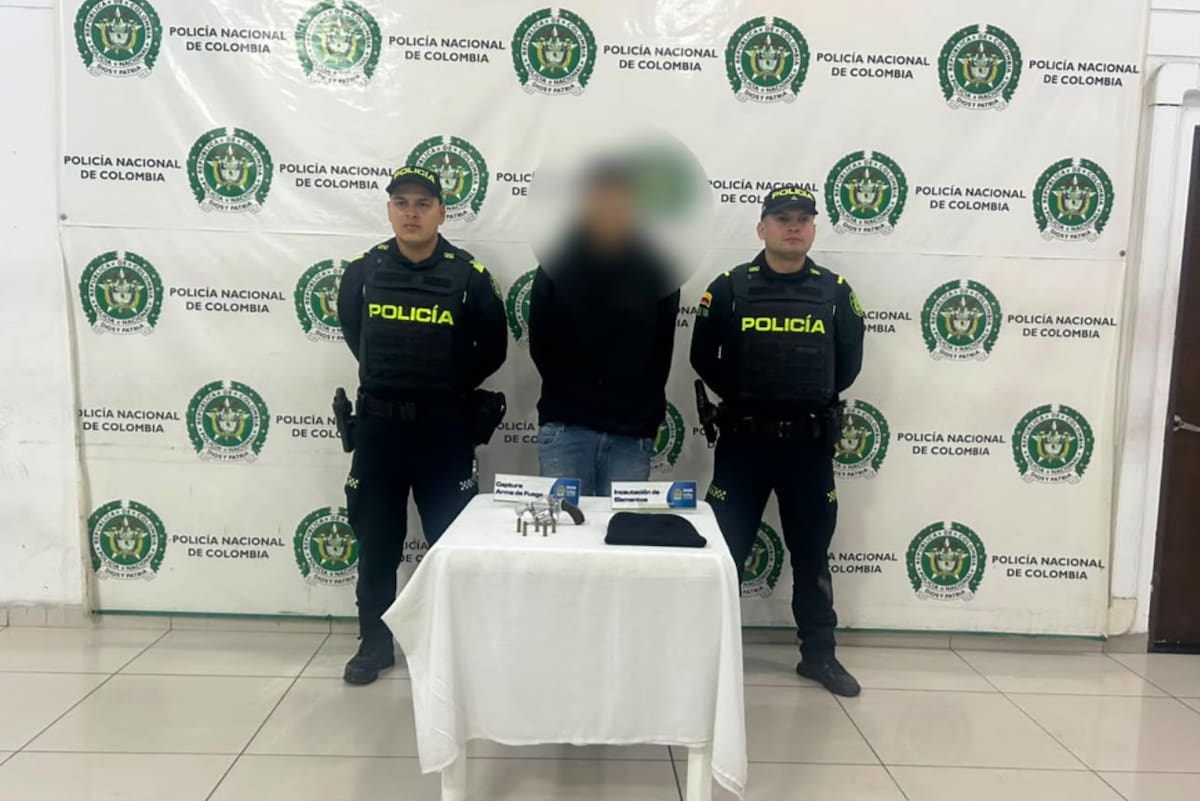 Capturado alias 'Breiner', señalado hombre de confianza de 'Italiano' y presunto sicario de 'Los del Sur'.