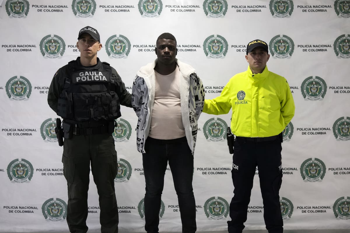 Capturado en Pasto alias 'William' cabecilla terrorista al servicio de alias Iván Mordisco' reportó el Ministro de Defensa Pedro Sánchez. Foto: Policía Nacional