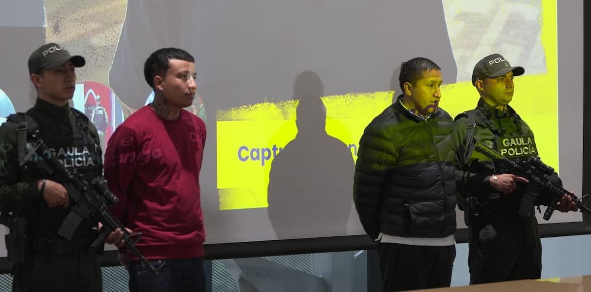 Así operaban los hermanos Cardozo en Bogotá.
Foto: Policía.