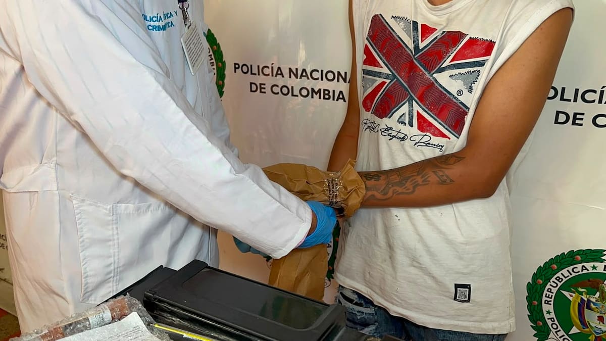 Un dolescente fue aprehendido.
Foto: Policía