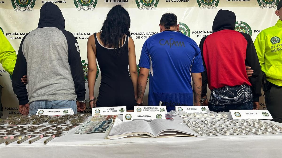 Capturados tras allanamientos en Girón