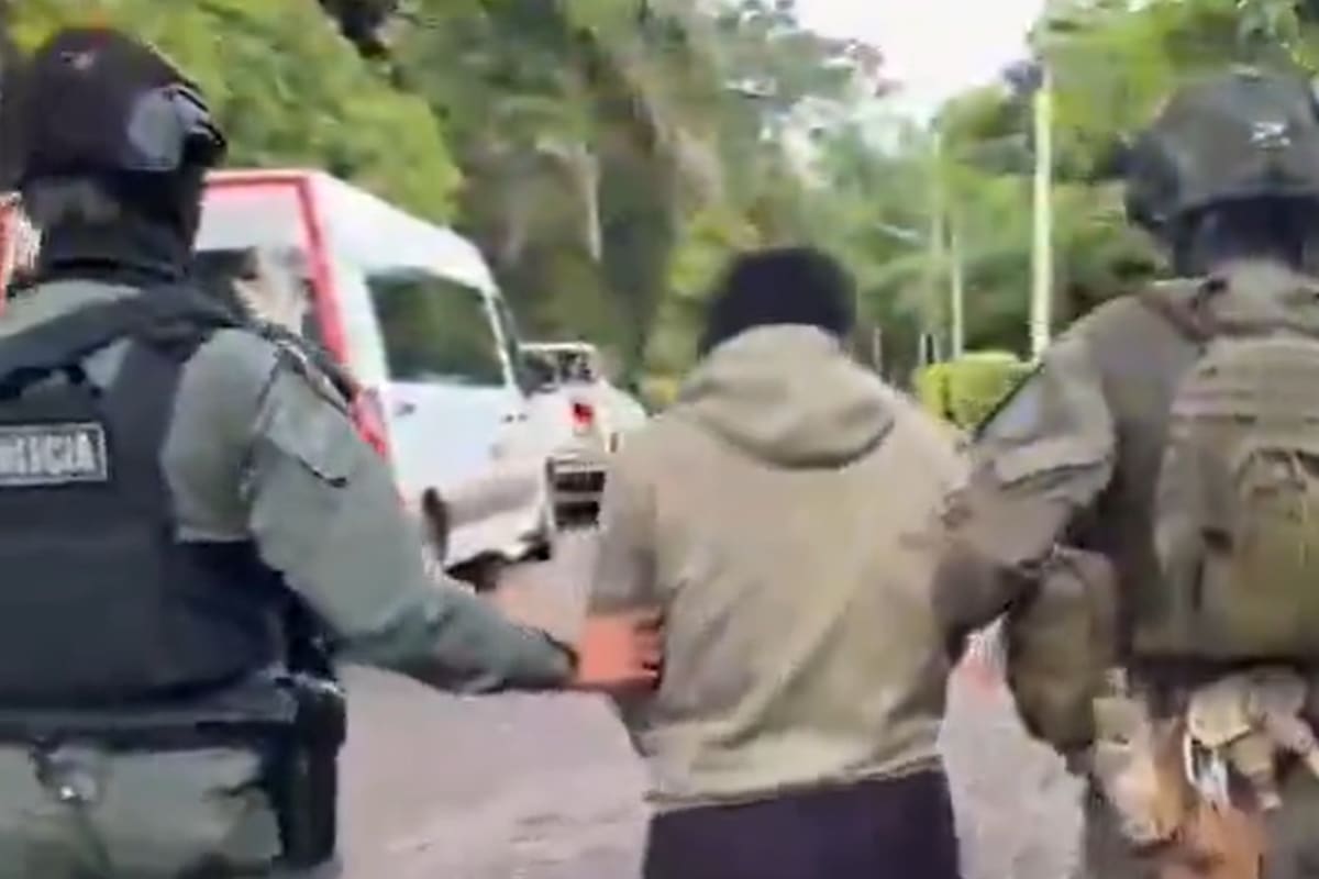 Capturan a alias La Churca por atentado contra batallón militar en Tunja. | Foto: Tomado de video.