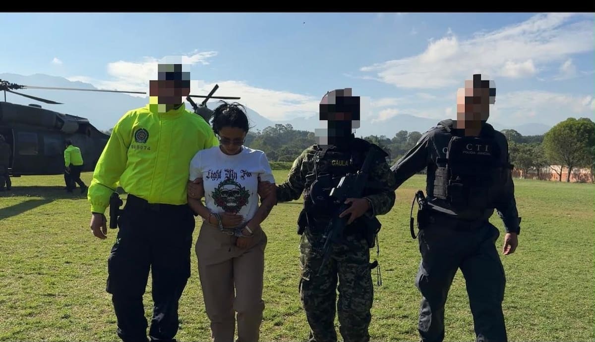 Capturan a alias Lobo en Antioquia, señalado cabecilla de las disidencias de Calarcá. | Foto: Tomada de X / Ejército Nacional de Colombia