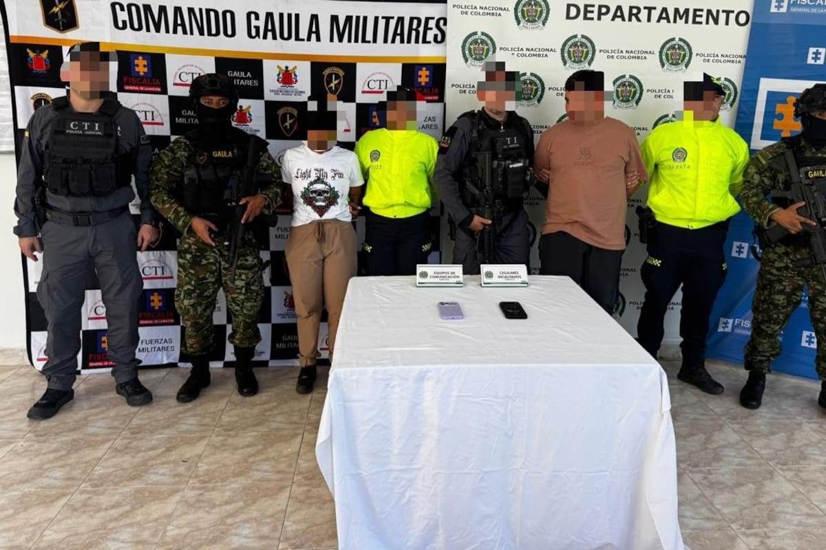 Capturan a alias Lobo en Antioquia, señalado cabecilla de las disidencias de Calarcá. | Foto: Tomada de X / Ejército Nacional de Colombia