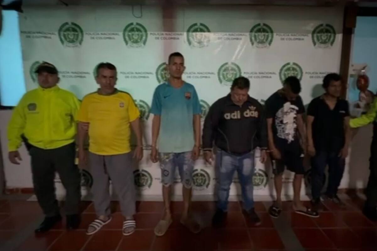 capturan a cinco integrantes de ‘Los del Sur’