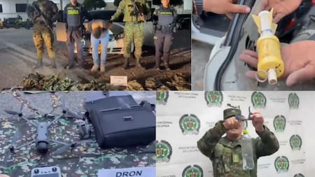 Capturan a alias ‘Miso’ con 20 explosivos y un dron en el Valle, días antes de posesión presidencial
