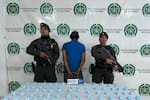 Capturan a hombre con 2.000 dosis de bazuco en asentamiento de Bucaramanga