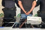 Capturan a hombre de 35 años con 173 celulares robados en Bucaramanga