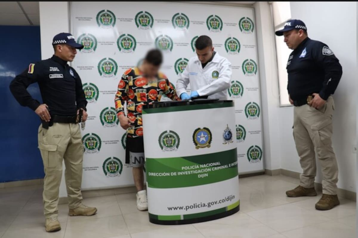 Capturan a hombre señalado de asesinar a su pareja sentimental en Brasil. Foto: Colprensa