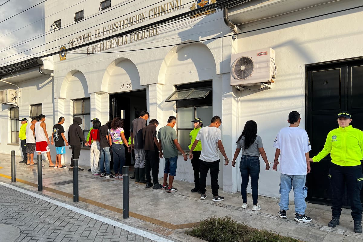 Capturan a presuntos integrantes de Tren de Aragua y Los del Sur por homicidios en Bucaramanga