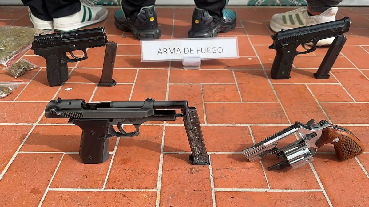 Capturan a siete presuntos integrantes de una red de microtráfico en Floridablanca