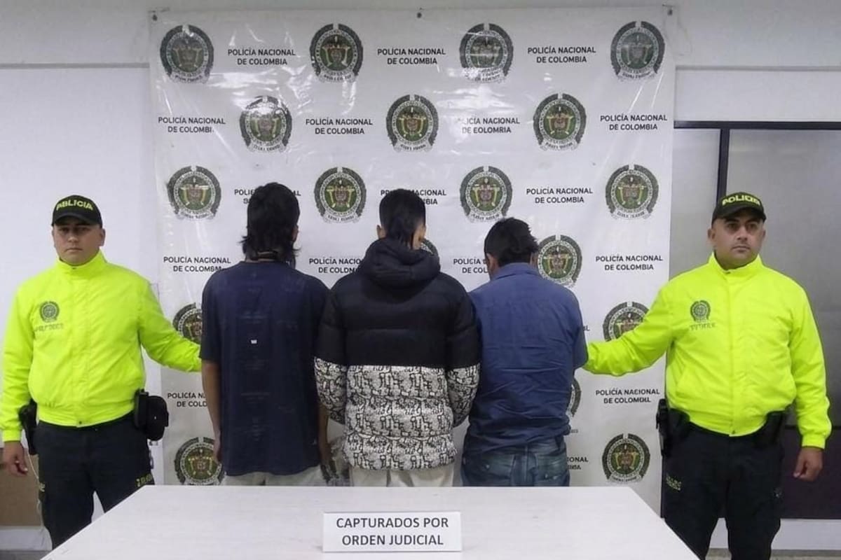 Capturan a tres presuntos responsables de atacar a un menor en Piedecuesta: el crimen estaría ligado a disputas por microtráfico