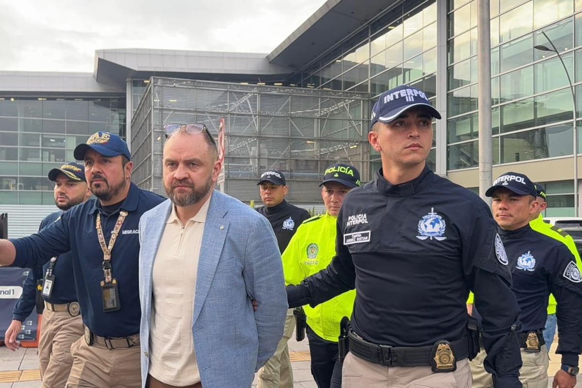 Capturan en Bogotá a ciudadano ruso por terrorismo y plan de sicariato internacional. | Foto: Suministrada.