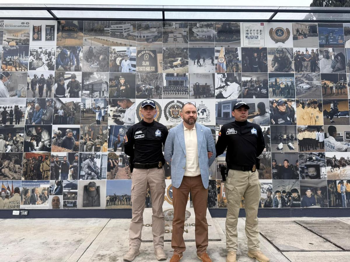 Capturan en Bogotá a ciudadano ruso por terrorismo y plan de sicariato internacional. | Foto: Suministrada.