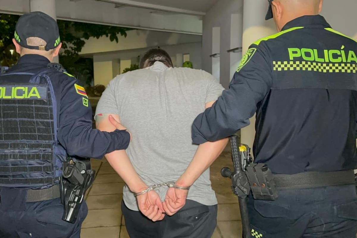 Capturan en Bucaramanga a hombre con drogas sintéticas tras persecución