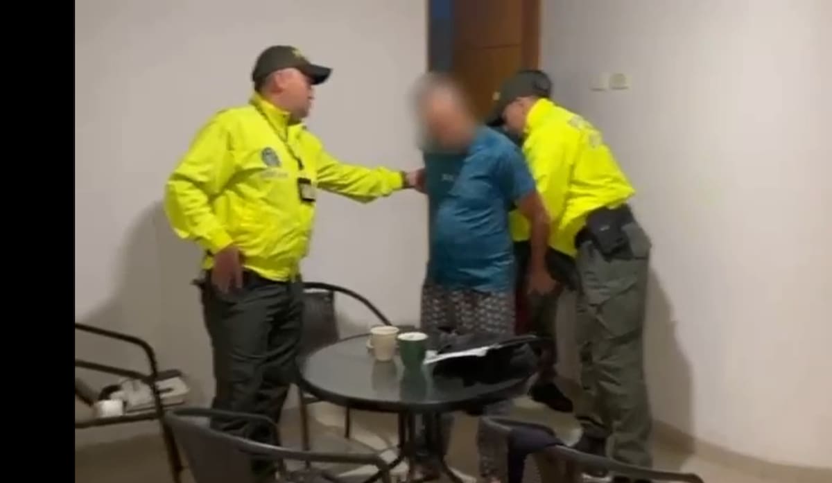 Capturan en Cúcuta a alias Gustavo pedido por Brasil por narcotráfico. | Foto: Tomada de Video