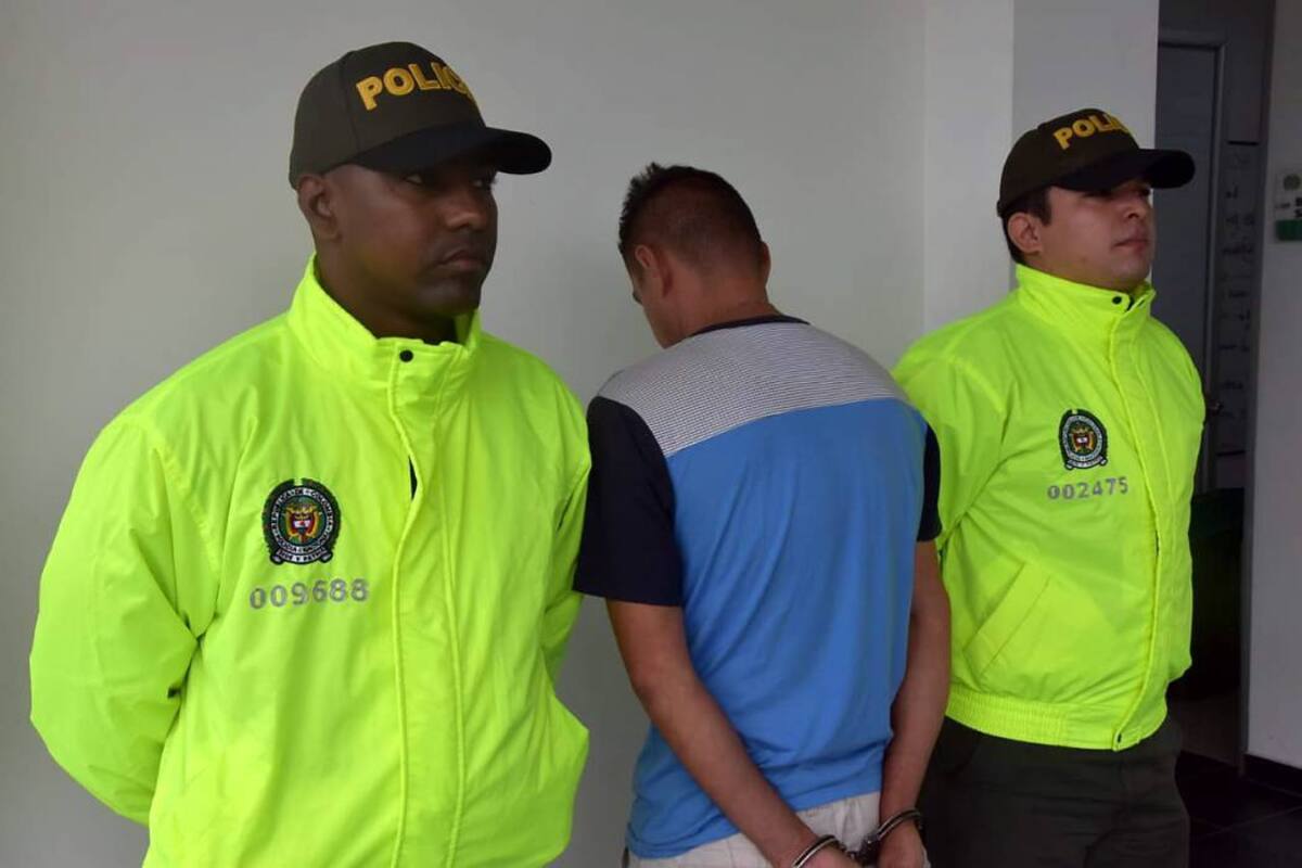 El capturado es un hombre de 30 años de edad, conocido como ‘Isaac’. (Foto: Suministrada/VANGUARDIA LIBERAL)