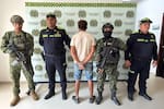 Capturaron a alias ‘Cachaco’, señalado de ordenar el asesinato de dos policías en el sur de Bolívar